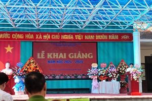 TRƯỜNG THPT BÌNH GIA LONG TRỌNG TỔ CHỨC LỄ KHAI GIẢNG NĂM HỌC MỚI (NH: 2024 - 2025)
