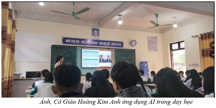 Cô giáo Hoàng Kim Anh: Ngọn lửa trẻ luôn sáng giữa bục giảng và cuộc sống