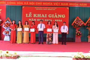 Khai giảng năm học mới 2023-2024 của Trường THPT Bình Gia