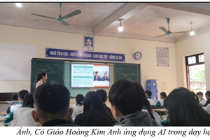 Cô giáo Hoàng Kim Anh: Ngọn lửa trẻ luôn sáng giữa bục giảng và cuộc sống