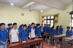LAN TỎA TINH THẦN NỖ LỰC VÀ Ý CHÍ VƯƠN LÊN  CỦA HỌC SINH TRƯỜNG THPT BÌNH GIA